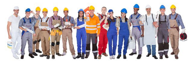 group of contractors