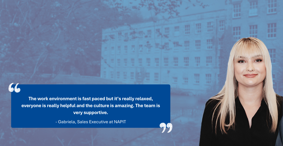 Gabriela, Sales Executive at NAPIT