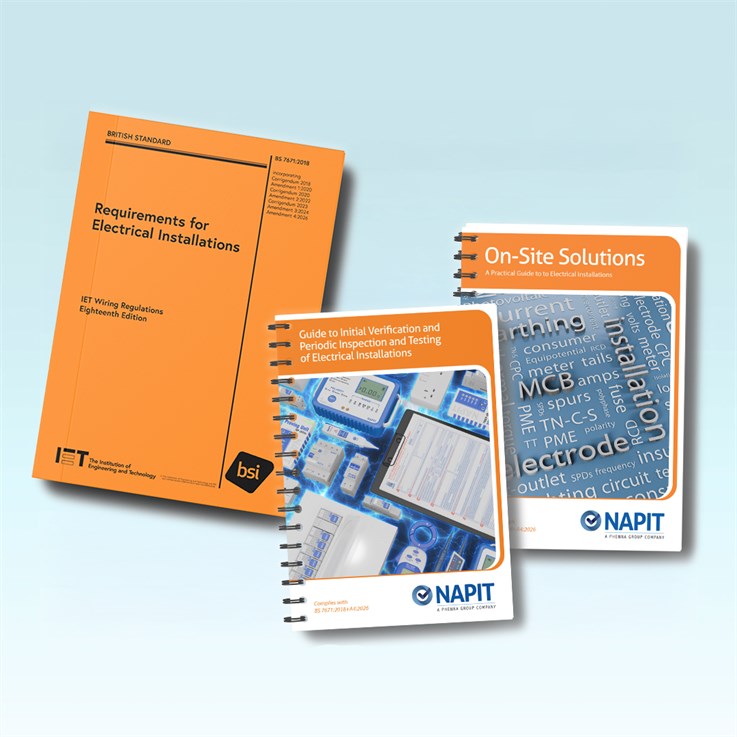IET Wiring Regs, Onsite Solutions, Guide to Inspect & Test - Pre-order for April 2026