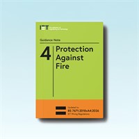 IET Guidance Note 4: Protection Against Fire, 10th Edition