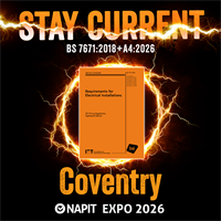 NAPIT EXPO - CBS Arena, Coventry IET Wiring Regulations 18th Edition A4:2026 - 12th May