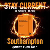 NAPIT EXPO - Southampton IET Wiring Regulations 18th Edition A4:2026 - 21st April